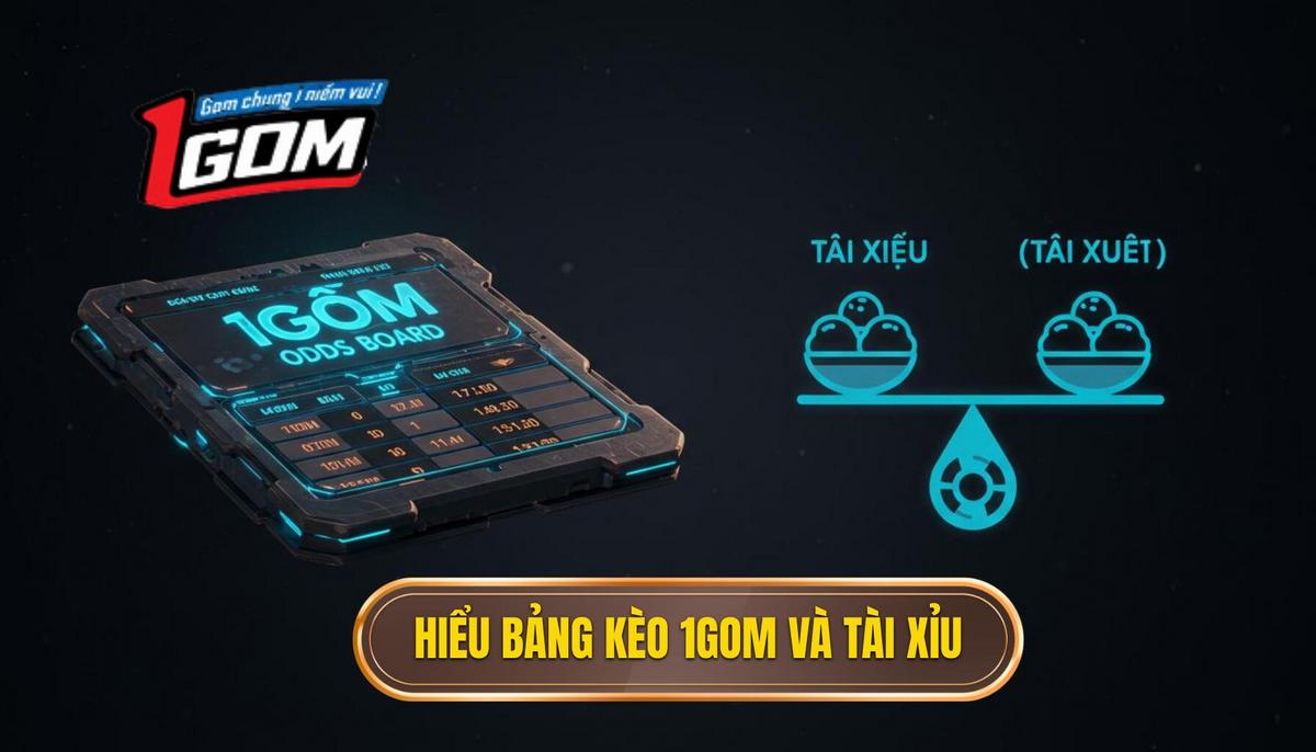 Phần 1_ Hiểu Rõ Bảng Kèo 1Gom và Bản Chất Kèo Tài Xỉu