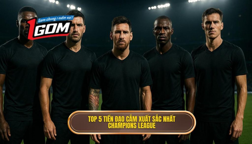 Top 5 tiền đạo cắm xuất sắc nhất Champions League