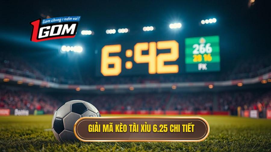 Giải mã kèo tài xỉu 6.25 chi tiết