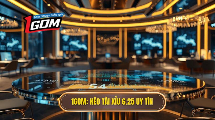 Kèo tài xỉu 6.25 là gì? Cách đọc và bí quyết thắng lớn tại 1GOM
