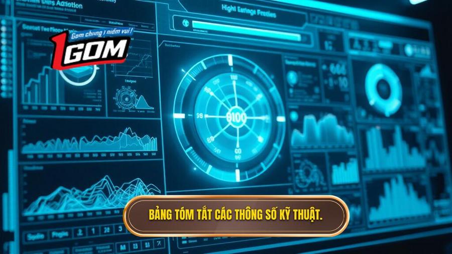 Bảng tóm tắt các thông số kỹ thuật.
