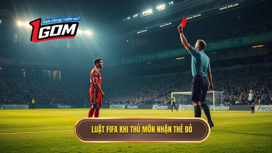Luật FIFA quy định thế nào khi thủ môn bị truất quyền thi đấu?