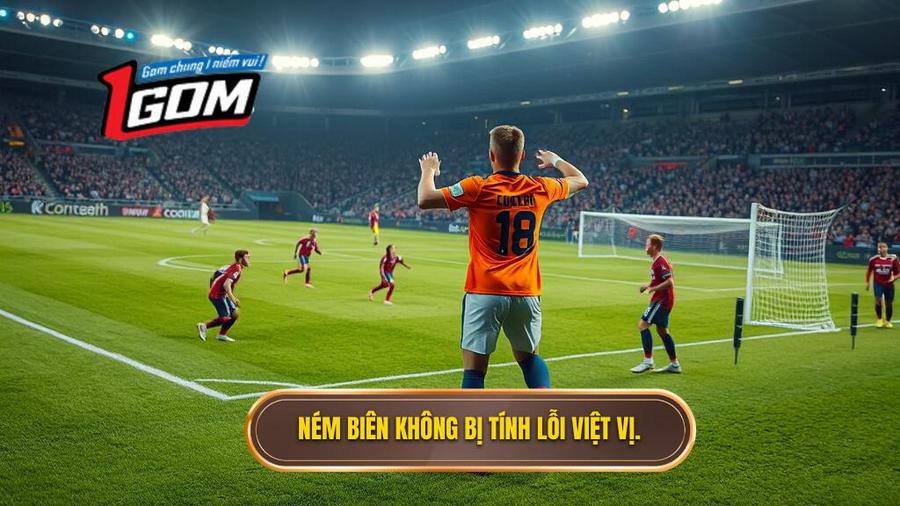 Quy định của FIFA về lỗi việt vị khi nhận bóng từ quả ném biên