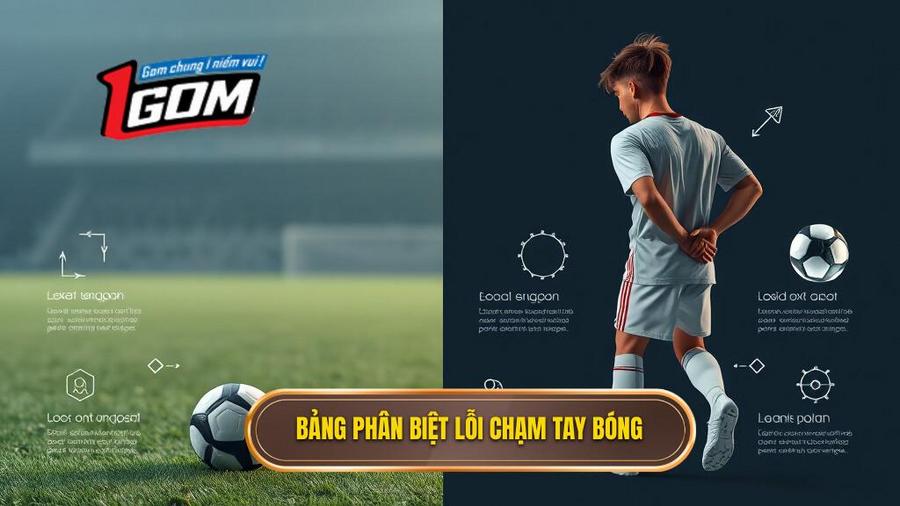 Bảng tóm tắt phân biệt lỗi chạm tay và không lỗi