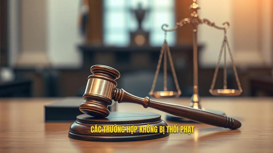 Những trường hợp KHÔNG bị thổi phạt theo luật mới