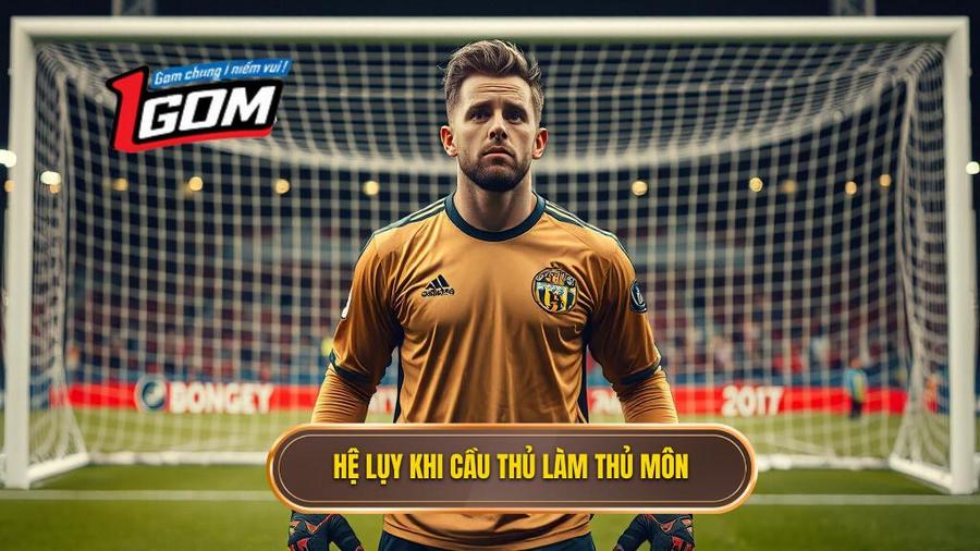 Những hệ lụy khi "cầu thủ sân" phải làm thủ môn