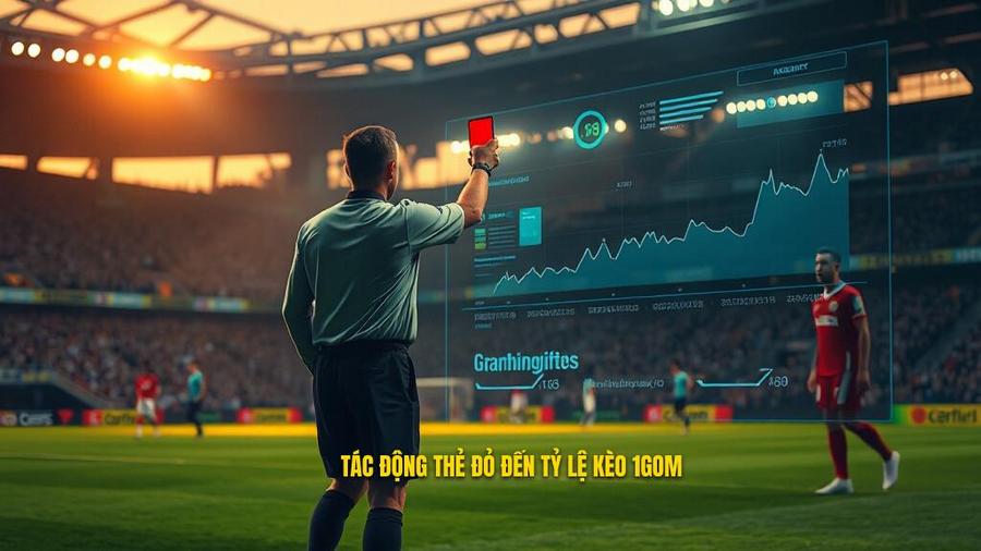 Phân tích tác động của thẻ đỏ đến trận đấu và tỷ lệ kèo tại 1GOM