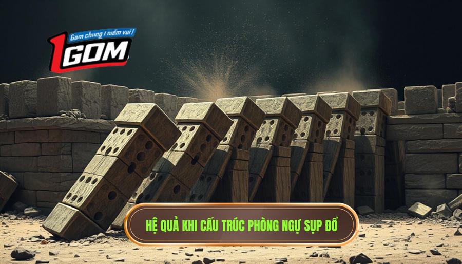 Hệ quả khi cấu trúc phòng ngự sụp đổ