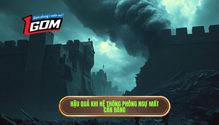 Hậu quả khi hệ thống phòng ngự mất cân bằng