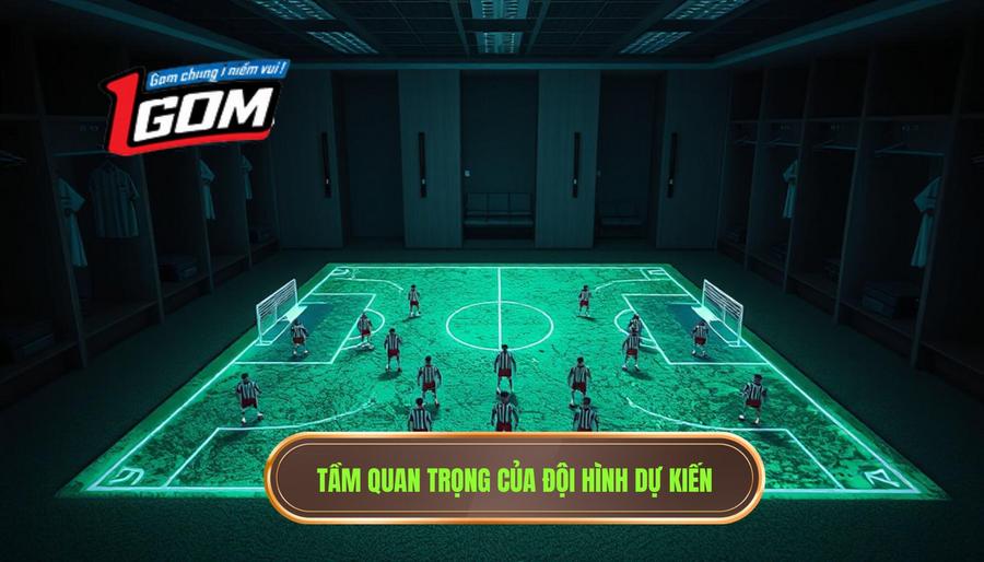 1. Tầm quan trọng của đội hình dự kiến