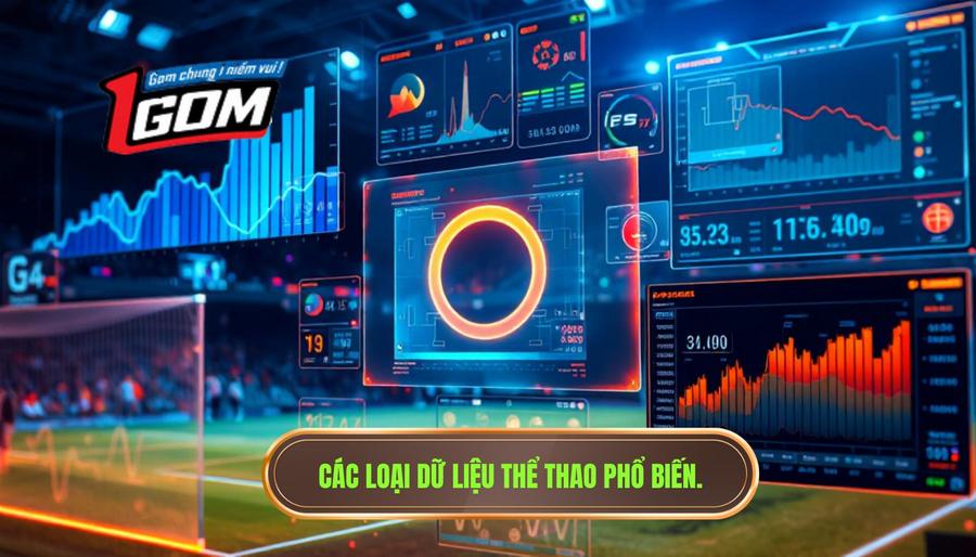 2. Các loại dữ liệu thể thao phổ biến.